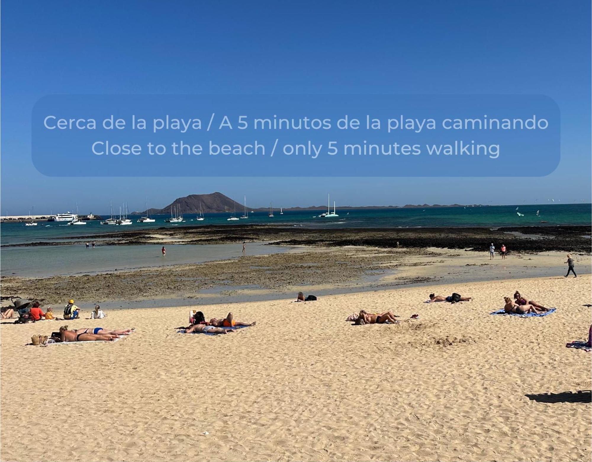 Tutti Frutti Con Piscina, Terraza Soleada Privada, Primera Planta Y Wi-Fi Corralejo Dış mekan fotoğraf